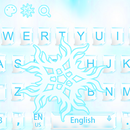 Clavier Ice Blue White APK