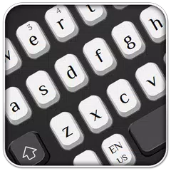 White Black Keyboard