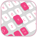 White Pink Keyboard APK