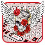 Tattoo Wing Skull Keyboard The icon