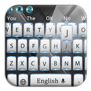 Textured Black and White Keyboard-APK