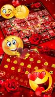 Valentine's Day Love Keyboard Theme تصوير الشاشة 2