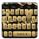 Christmas Black Gold Keyboard APK