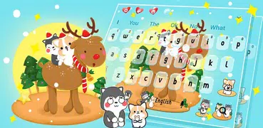 Corky Gorky Christmas Keyboard