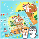 Corky Gorky Christmas Keyboard APK