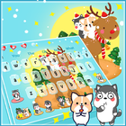 Corky Gorky Christmas Keyboard icono