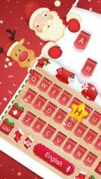 Red White Christmas Keyboard syot layar 1