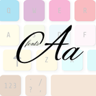Стильные шрифты клавиатуры Ai иконка