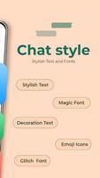 Chat Style : Font for WhatsApp تصوير الشاشة 1