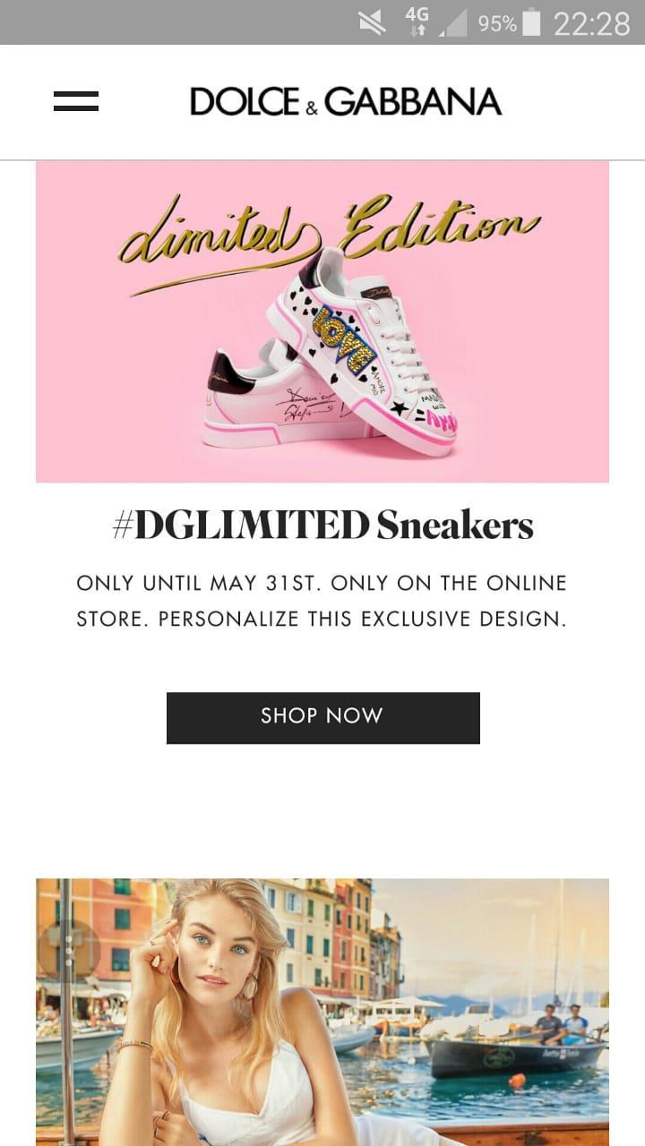 Jongleren radium Voorgevoel Dolce & Gabbana: Online Shopping for Android - APK Download