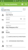 Keepass2Android capture d'écran 2