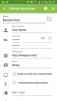 Keepass2Android 截图 2