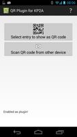 QR Plug-in for KP2A الملصق