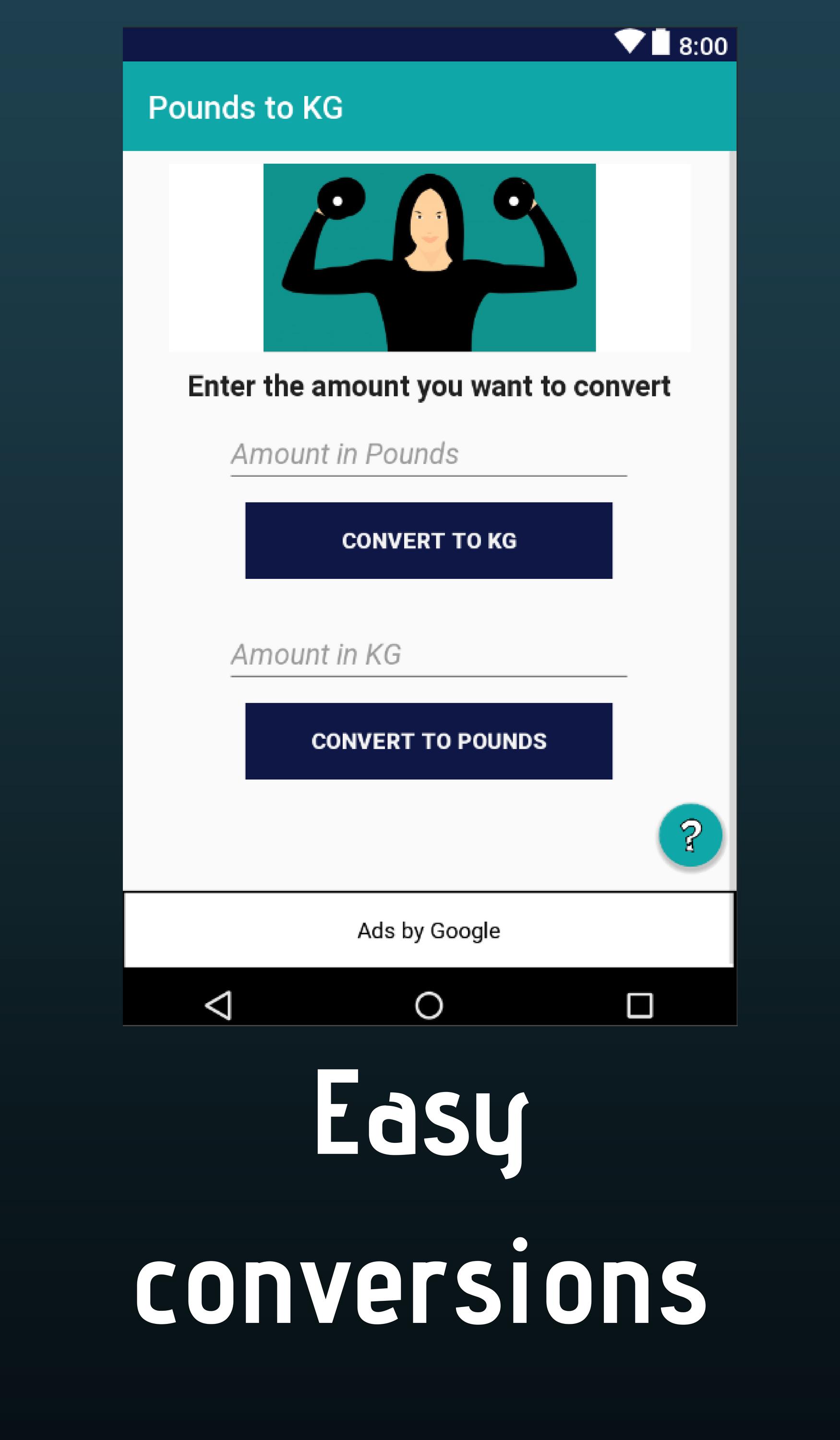 Pounds To Kilograms Converter Lb Kg For Android Apk Download