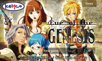 RPG Eve of the Genesis Affiche