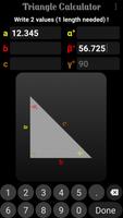 Triangle Calculator ภาพหน้าจอ 1