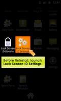 Lock Screen App - Donation capture d'écran 2