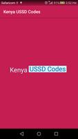 Kenya USSD Codes Affiche