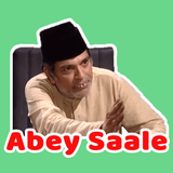 AbeySaale Sticker for Whatsapp-icoon