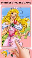 Princess puzzle block game plakat