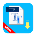 uFont TTF icono