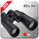 Binoculars 45x HD Camera ikon