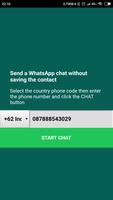 Direct Phone Chat for Whatsapp (No Ads) capture d'écran 1