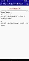 Kitchen Platform Calculator syot layar 3