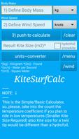 Kitesurf Calculator Affiche