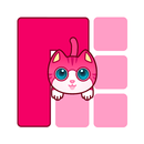 Kitty One Line - Stroke Fill Block Puzzle Game APK