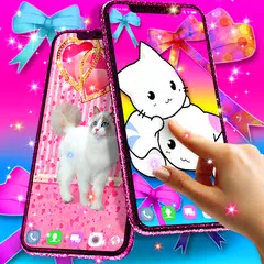 Cute kitty live wallpaper XAPK 下載