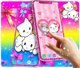 Cute kitty live wallpaper XAPK Herunterladen
