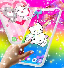 Cute kitty live wallpaper XAPK Herunterladen