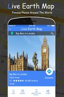 Earth Map Live : Satellite View And GPS Tracker 截图 1