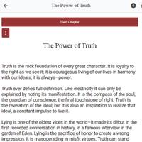 The Power of Truth, by William capture d'écran 2