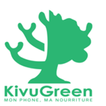 Green mobile icon