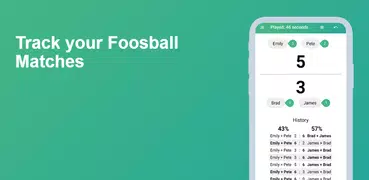 Kicktrack: The foosball score 