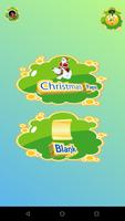 Navidad para colorear Poster