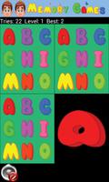 Jeux de l'alphabet Affiche