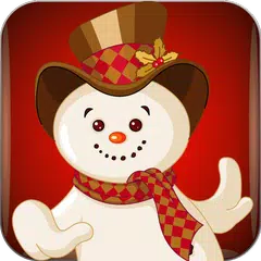 Скачать Снеговик, Дед Мороз и ёлка APK