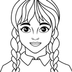 Kids Coloring Games for Girls icono