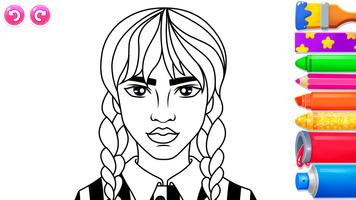 Kids Coloring Games for Girls Poster