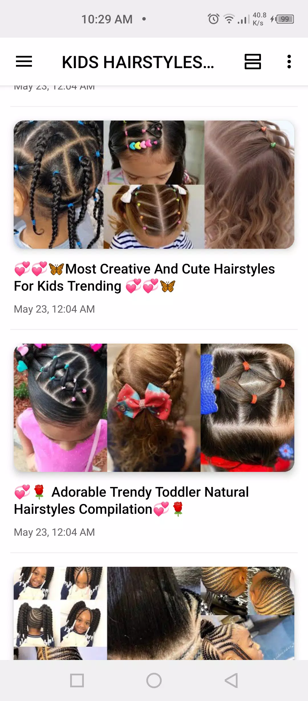 Kids hairstyles for girls APK for Android Download