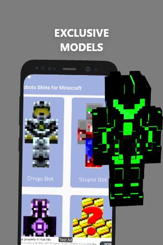 Robots Skins for Minecraft for Android - APK Download