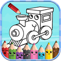Train Coloring Book