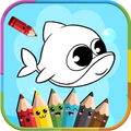 Shark Coloring Book