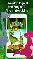 Dinosaur permainan - teka-teki untuk kanak-kanak syot layar 3