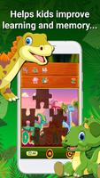 Jeux de dinosaures - Puzzles pour enfants capture d'écran 2