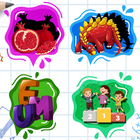 Educational Shadow games for kids আইকন