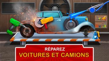Kids Garage : réparation auto Affiche